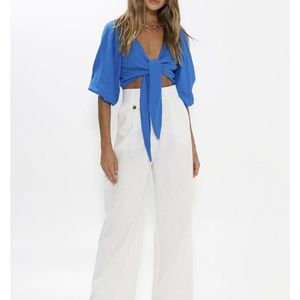 Black Crop Top Madison the Label